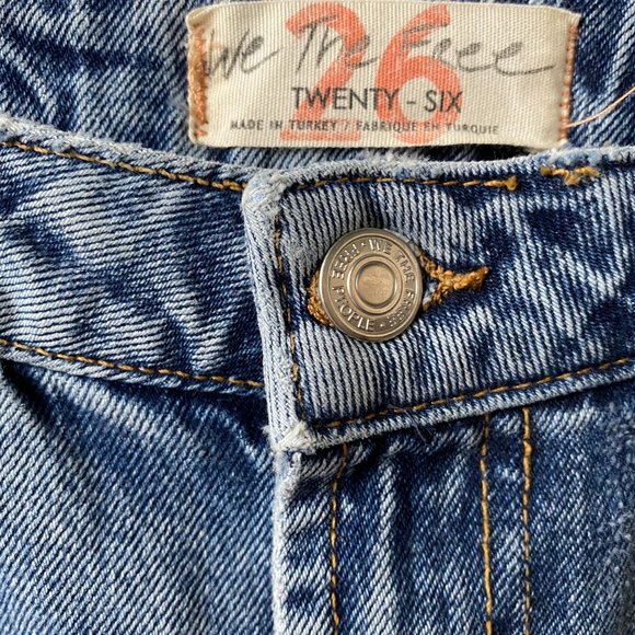 Free People Dakota Straight Leg Jean NWOT - Picture 4 of 5